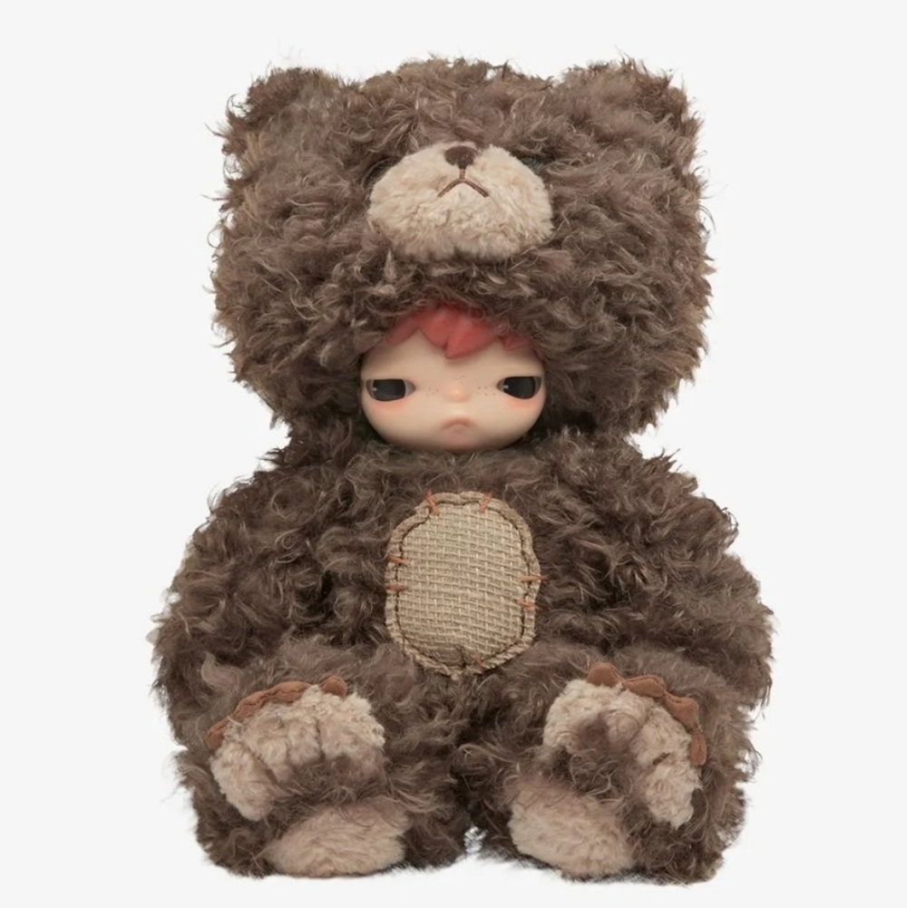 🔥B1G1🔥POP MART Authentic Hirono Bear Vinyl Plush Doll 14.96" Collectible NEW